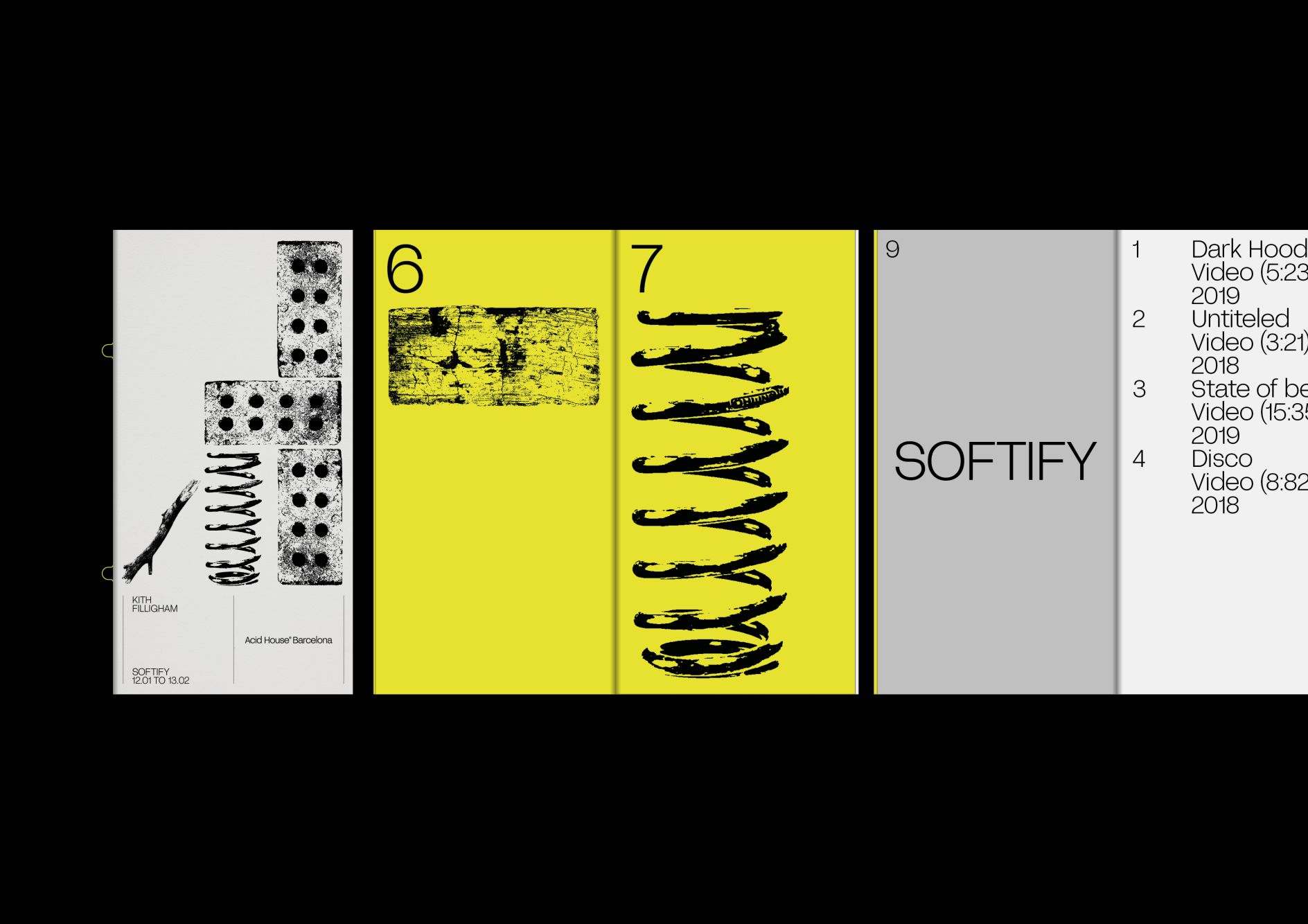Acid Grotesk specimen detail, Folch Studio