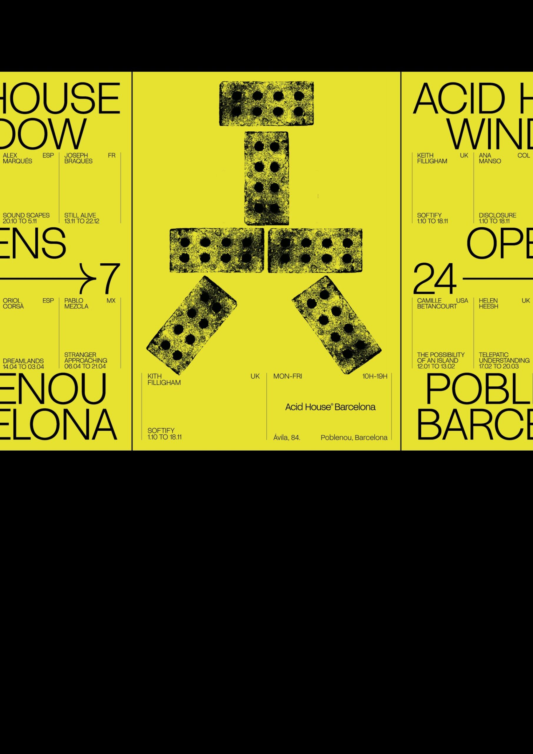 Acid Grotesk specimen detail, Folch Studio